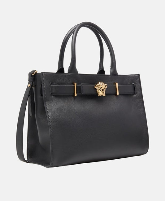 Versace Kožená kabelka černá