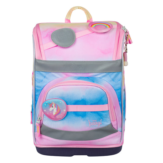 Školní aktovka Zippy Plus Rainbow Unicorn
